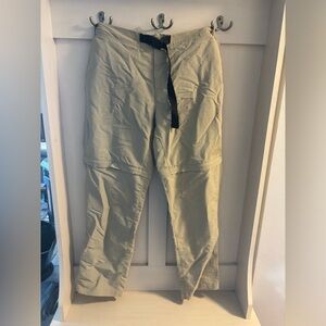 The North Face convertible zip off pants